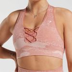 Gymshark  Women’s Adapt Camo Misty Pink Hazy Pink Seamless Sports Set size L Photo 1