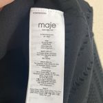 Maje  Mufina Open Knit Sweater, Black sz 1 New With Tags Photo 8