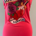 Wet Seal Y2K Women's Pink Strapless Top size M Photo 0