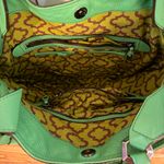 OrYANY Green Leather Tote Bag Photo 6