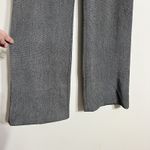 EXPRESS  Editor Gray Flare Trouser Pants Size 12 R Gray Mid Rise Work Wear Photo 1