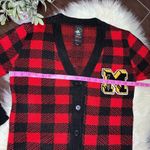 Disney  Mickey Mouse X Forever 21 Checkered plaid Cardigan 90th anniversary sz SM Photo 7