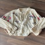Free People Ships And Sails Embroidered Top Photo 3