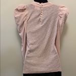 Nation Ltd  Top Pink Puff Sleeves T-Shirt size xs Photo 3