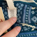 Raga  Pom Trim Hooded Poncho Kimono‎ Blue Photo 10