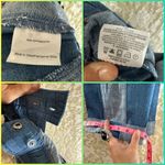 Tory Burch  Blue Denim Pants with drawstring sz 28 euc Photo 6