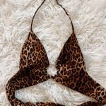 Cheetah Crop Top Multi Size M Photo 0