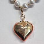 House of Harlow 1960 | Pearl Necklace w/ Heart Pendant ✨ White Photo 2