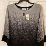 kim rogers Beautiful  Shirt size PL brand new with tags color silver and black Photo 1