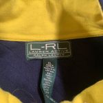 Ralph Lauren Lauren active  Yellow and Navy sweatshirt Photo 2