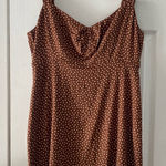 Old Navy  brown polka dot dress Photo 0