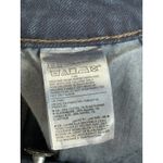 Old Navy  High-Rise Denim Skirt Raw Hem Button Front Dark Wash Women's Size 12 Photo 7