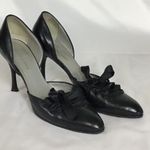 Giorgio Armani  Women Pumps Sz. 37/7US Pointed toe Tie Front Detail Sophisticated Photo 1