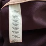 Vince Camuto  Purple Crepe Side Stripe Boatneck 3/4 Sleeve Sheath Dress Size 4 Photo 10