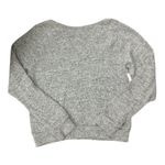 Speckled Gray Knit Graphic Sweater Photo 2