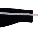 J. Crew Black Rib Knit Turtleneck Sweater Small Cotton Cashmere Quiet Luxury Photo 6