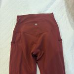 Lululemon  red leggings Photo 2