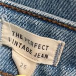 Madewell  Blue Skinny Jeans with Distressed Details Photo 5