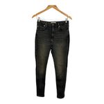 We The Free  Charcoal Black Whiskered Stretch Skinny‎ Jeans Denim Women Size 28 Photo 1