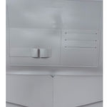 Glass Ladder & Co. Women's Blush Pink Portfolio Clutch Vegan‎ Pebbled Leather Photo 4