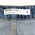 Garage  Denim Wide Leg Jeans Womens 1/25 Street Clean Girl Urban Chic Go See Photo 7