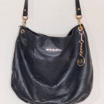 Michael Kors  Classic Black  Slouchy Leather Shoulder Bag Photo 0