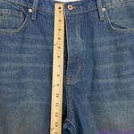 Free People NEW Free People paint splatter raw hem cropped Maggie straight jeans, 31 Photo 9