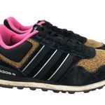 Adidas runeo leopard print casual sneaker sz 8 Photo 0