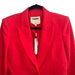 L'Agence NEW NWT L’AGENCE Chamberlain Blazer Jacket In Hibiscus Coral Red Photo 4