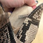 Steve Madden Western Cedar Bootie In Natural Snake Print Size 5 Pointed Photo 5