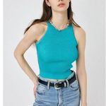 Moussy Glitter Knit Cami Green Size undefined Photo 0