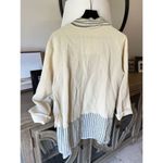Xiaoyan Lin Silk Open Front Cardigan Double Layer Lightweight Tan Size M Photo 9