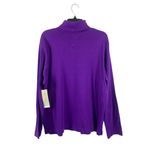 Jones New York  Sport Women's Purple Mock Neck Top Photo 1