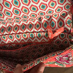 Vera Bradley  Rasberry Fizz Floral Small Rectangle Purse Bag Hot Pink Bag Photo 7