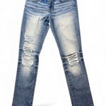 Buckle Black Fit No 53 Ankle Straight Jeans Womens Size 27 Distressed Low Rise Blue Photo 0