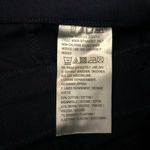 Isaac Mizrahi Live! Petite 24/7 Stretch Wide Waistband Ankle Pants Navy Blue 0P Photo 3