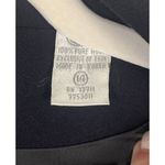 Vintage Lord & Taylor Women Embroidered Wool Blazer Knot buttons Size 14 Black Photo 4