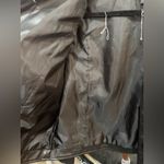 EXPRESS Women's Black Faux Leather Jacket Photo 5