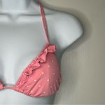 Lilly Pulitzer  Sandi String Pretty Pink Polka‎ Dot Bikini Top Size XS Photo 4