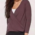 Lululemon  Full Freedom Long Sleeve Wrap Top Photo 1