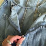 Blue Blush Denim Romper Photo 2