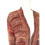 Chico's Chico’s Marled Yarn Knit Open Front Cardigan Sweater Size 3 Large Multicolored Photo 3