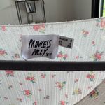 Princess Polly White and Pink Tie Front Ribbed Blouse Photo 2