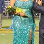 Homecoming court/ prom dress Blue Size 6 Photo 0