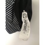 C Apparel Women's Black White Swim Top Tie Neck Size Large Swim Wear Photo 4