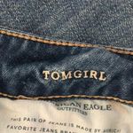American Eagle  Distressed Button Fly Tom girl Jeans L8 Photo 7