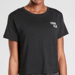 Athleta ✨  Equal Play Black Cotton T-Shirt Medium Photo 0
