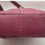 Coach Hamilton Purple Leather Shoulder Bag Photo 8