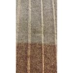 Reserved  Metallic Pleated Knit Top Color Block Striped Cap Sleeves Size Medium Photo 3