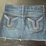 Citizens of Humanity distressed denim skirt Photo 1